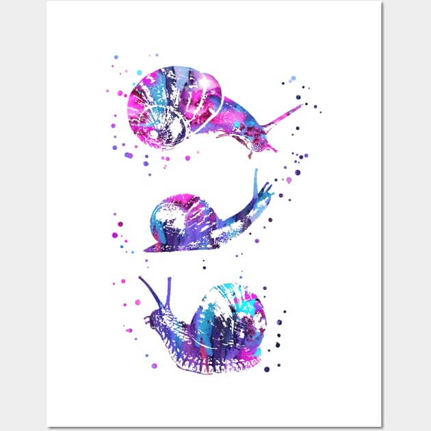 Snail Wall Art by RosaliArt